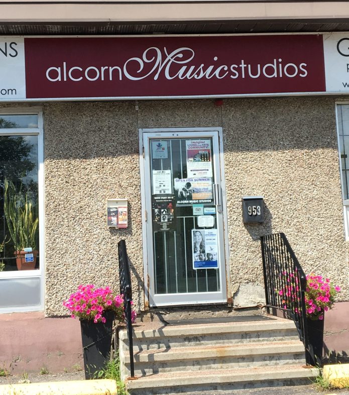 Alcorn Music Studios Front Door Picture